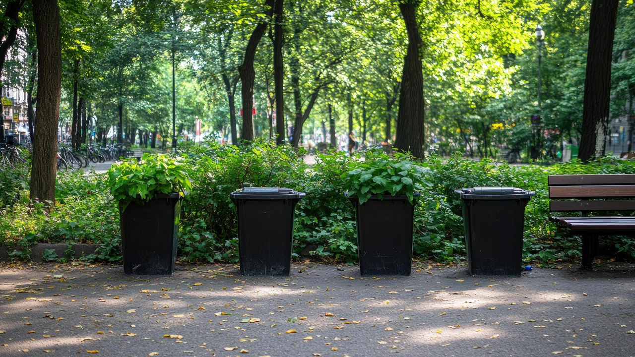 سطل‌های زباله شهری در مدیریت پسماند و کاهش آلودگی محیطی